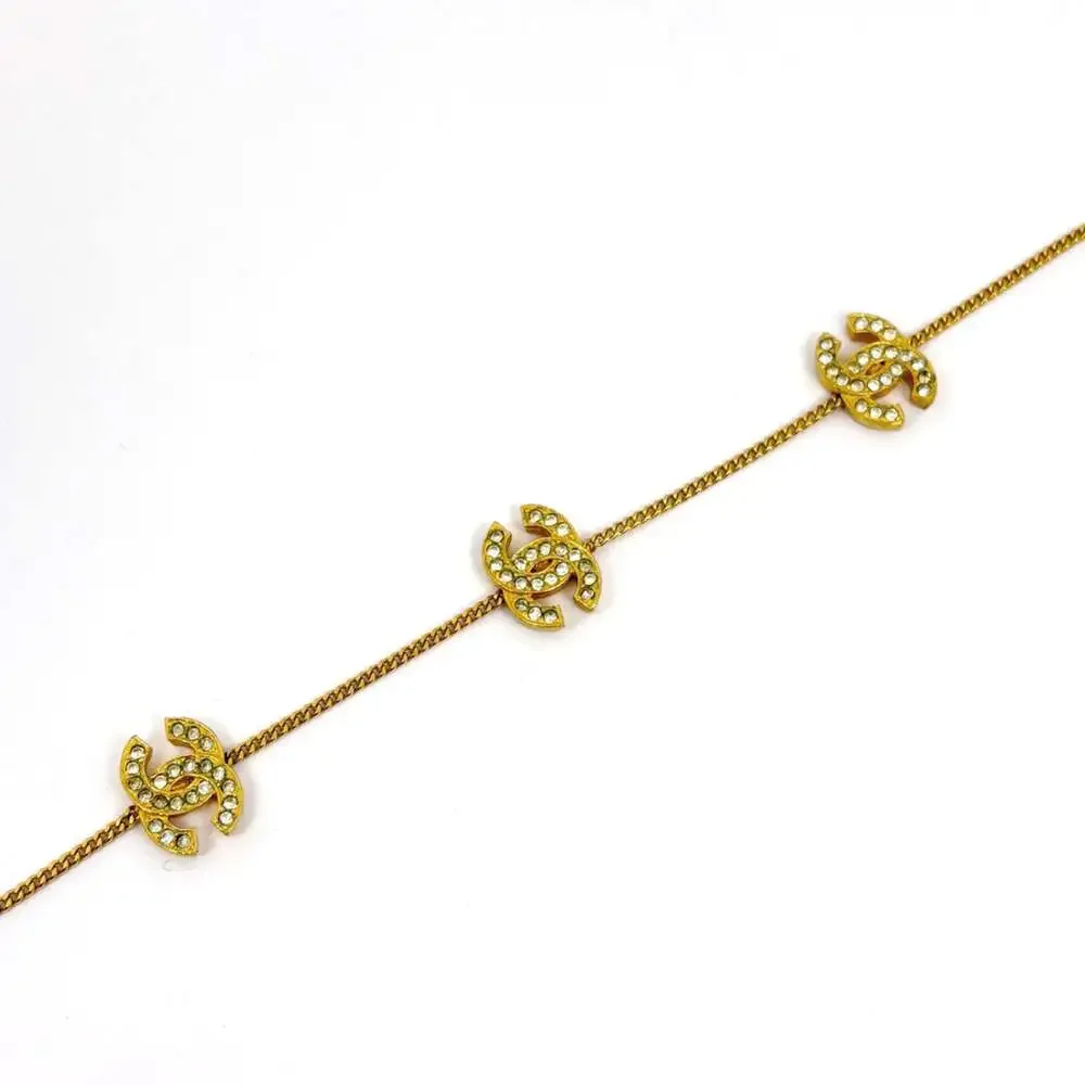 Chanel Cc Logo Bracelet Metal #246990C92B - Picture 2 of 5